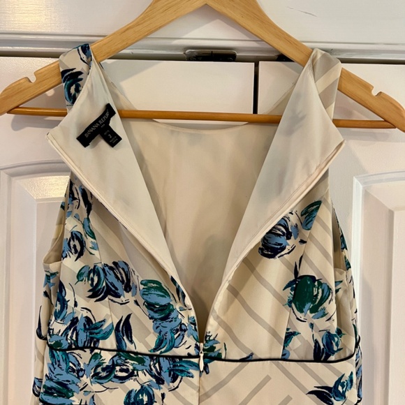 Banana Republic fully lined Floral Midi Dress - Picture 4 of 7